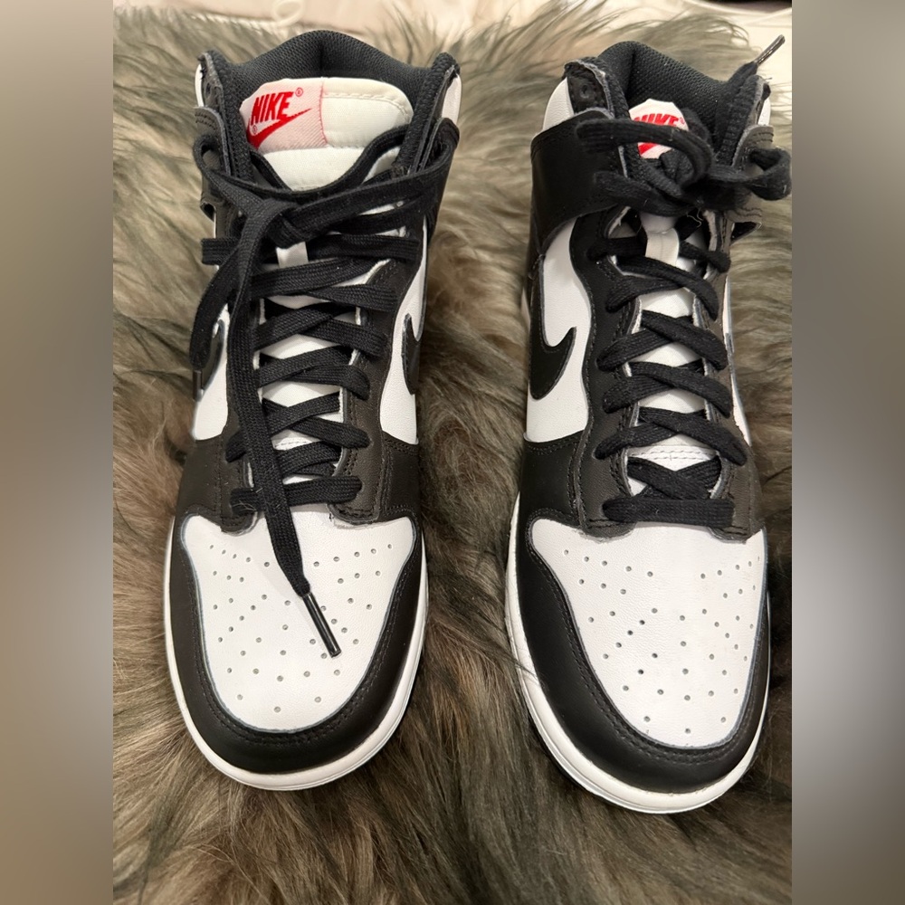 BRAND NEW Never worn! Nike high top panda dunks
